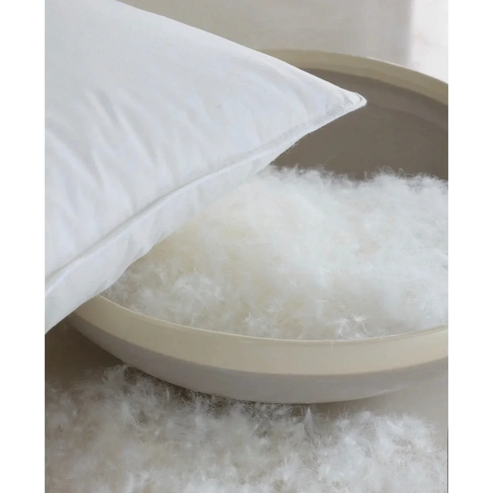 Quince Premium Down Pillows Standard Medium + Firm Set of 2 650 Fill Power